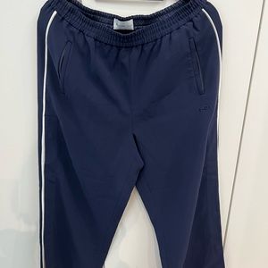 Babaton 1-01 navy with white stripe tear away pants